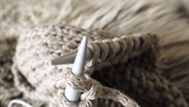 Kissen mit Wolle von MESH'made