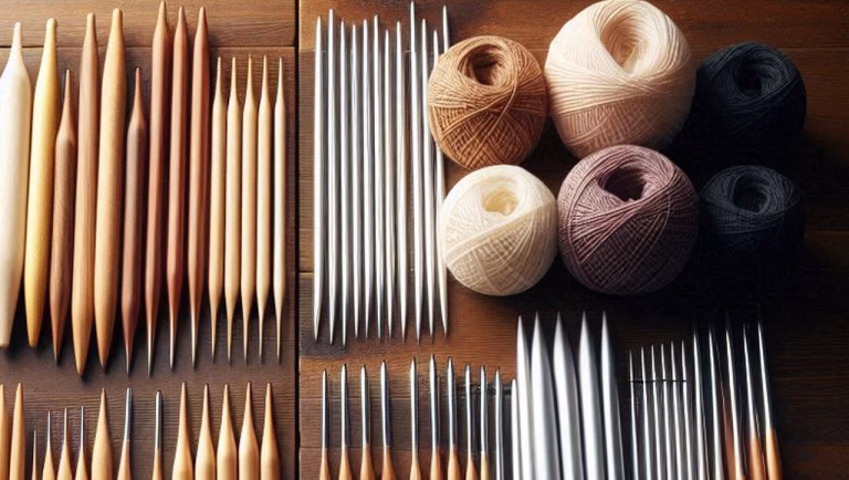 stricknadeln holz vs kunststoff vs metall