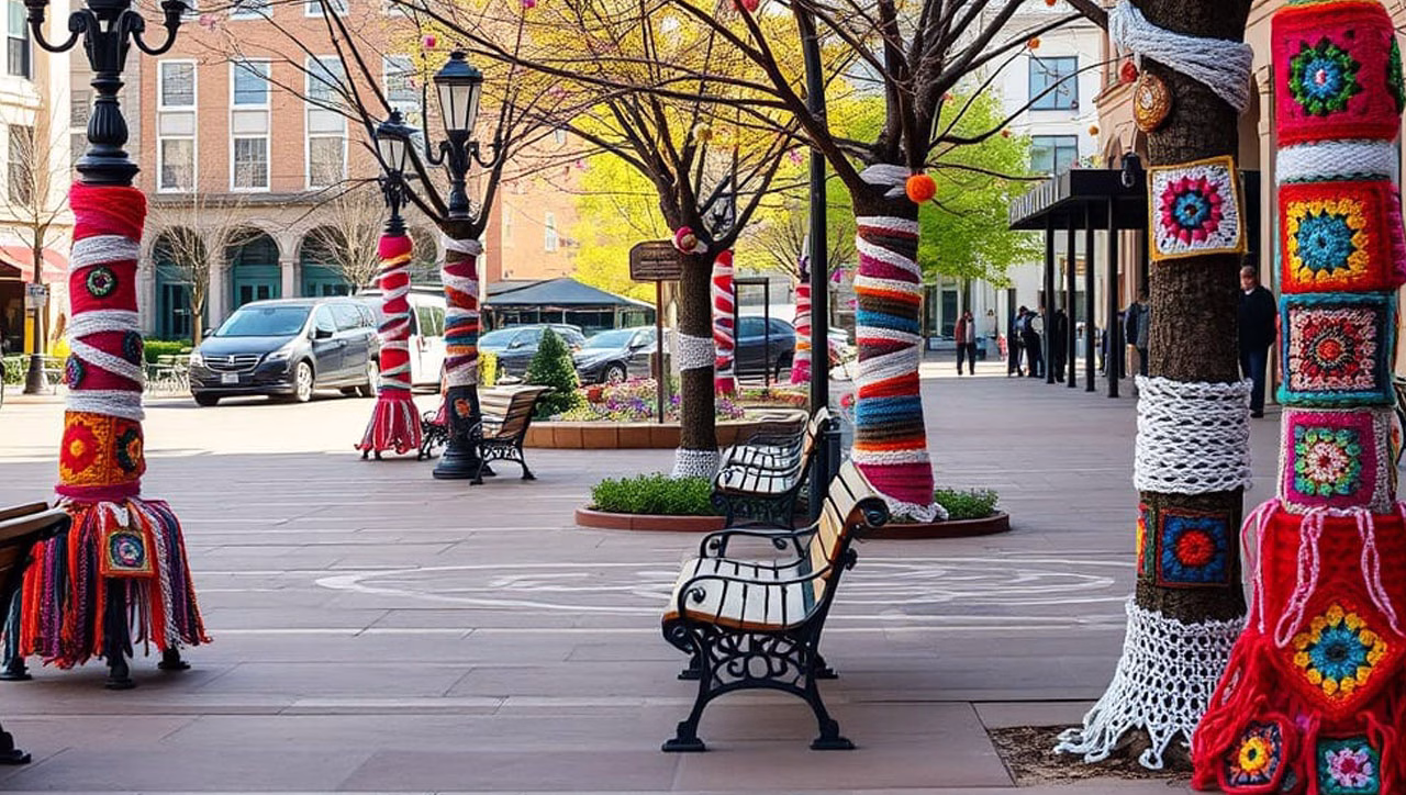 Urban Knitting – Teil 1 Geschichte