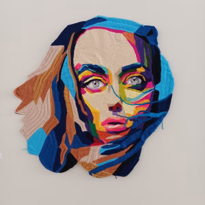 H+H Cologne Inspiration Innovation und Gemeinschaft 36 Will Chatlosh - crocheted portrait 2